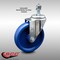 Service Caster 5 Inch SS Solid Polyurethane Wheel Swivel 1/2 Inch Threaded Stem Caster SCC SCC-SSTS20S514-SPUS-121315 - alternate 2
